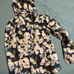 North face rain jacket youth size large